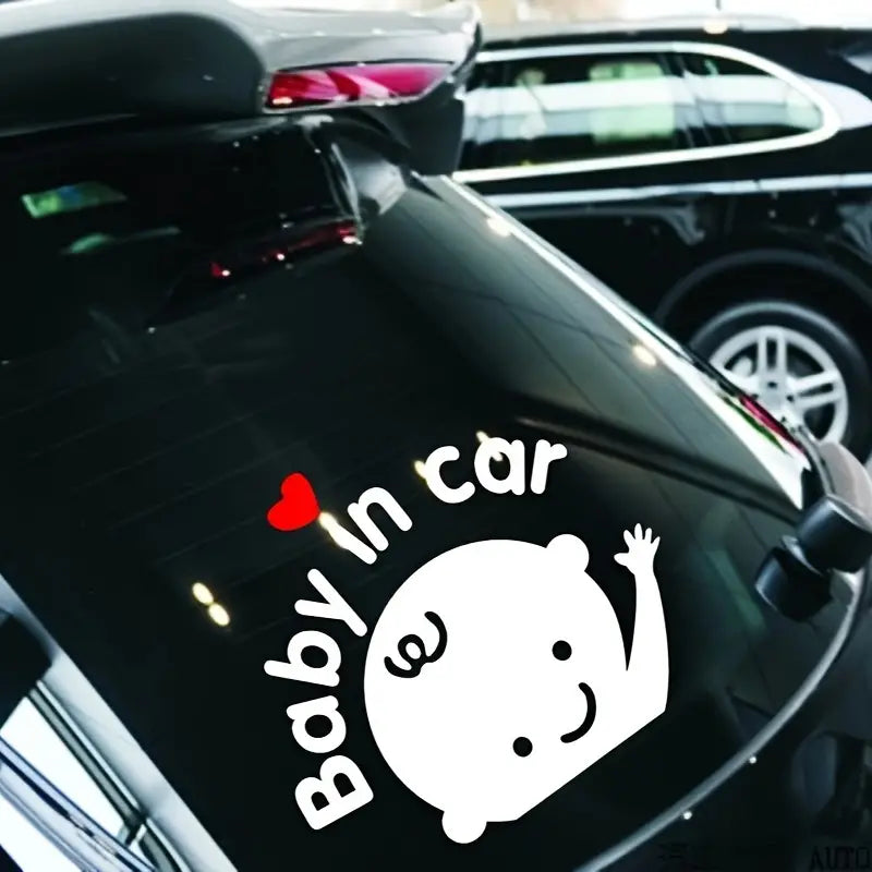 "Baby in car" Sticker