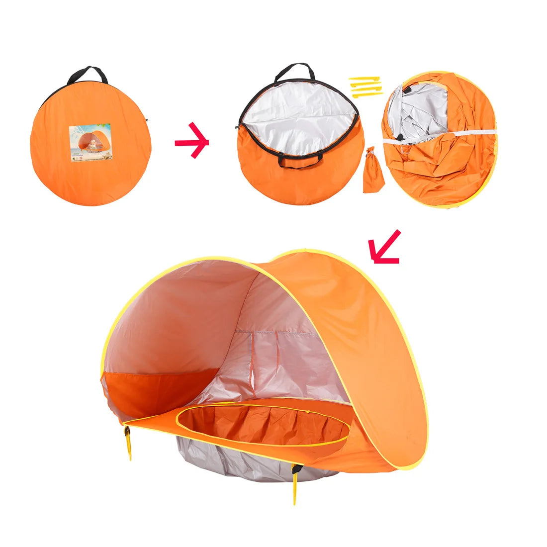 Beach Splash Tent